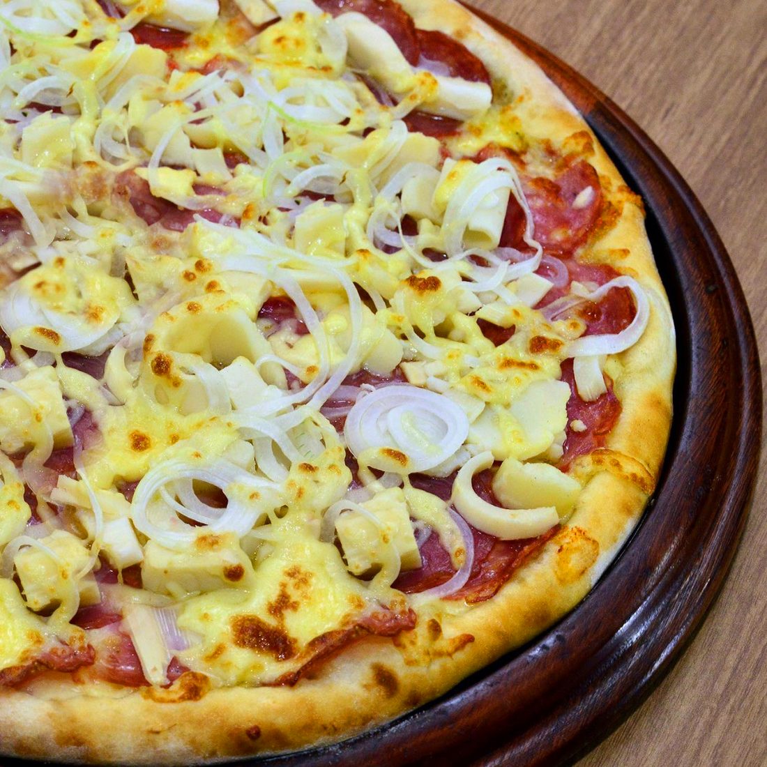 Pizza Dom & Art saindo do forno